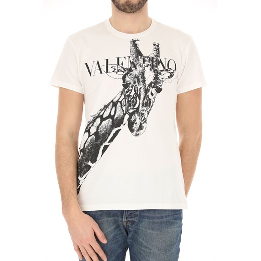 T-shirt męski Valentino z krótkim rękawem 