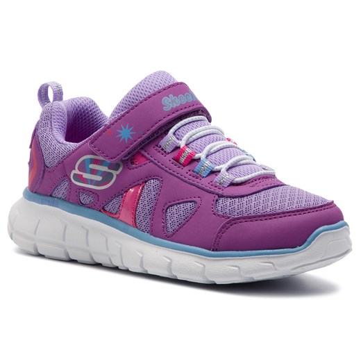 Skechers buty sportowe dziecięce fioletowe jesienne 