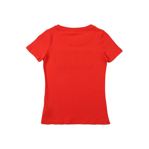 Bluzka dziewczęca czerwona Name It z jerseyu 