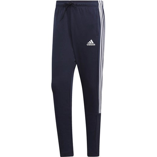 Adidas spodnie sportowe niebieskie z dresu 