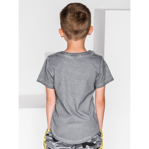 Koszulka dziecięca z nadrukiem KS021 - szara
