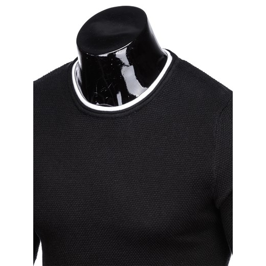 Sweter męski czarny Ombre Clothing 