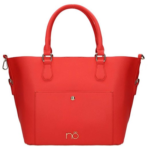 Shopper bag Nobo do ręki casual czerwona 