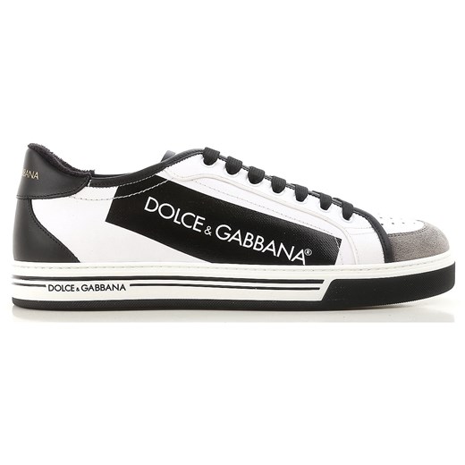 Dolce & Gabbana Trampki dla Mężczyzn Na Wyprzedaży, biały, Skóra, 2019, 39 39.5