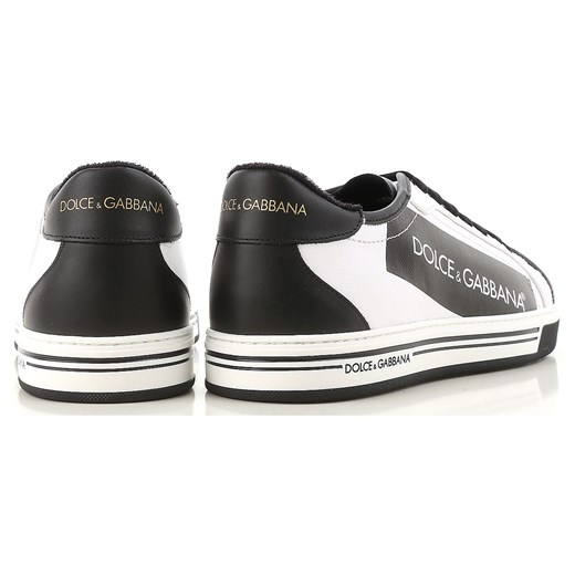 Dolce & Gabbana Trampki dla Mężczyzn Na Wyprzedaży, biały, Skóra, 2019, 39 39.5