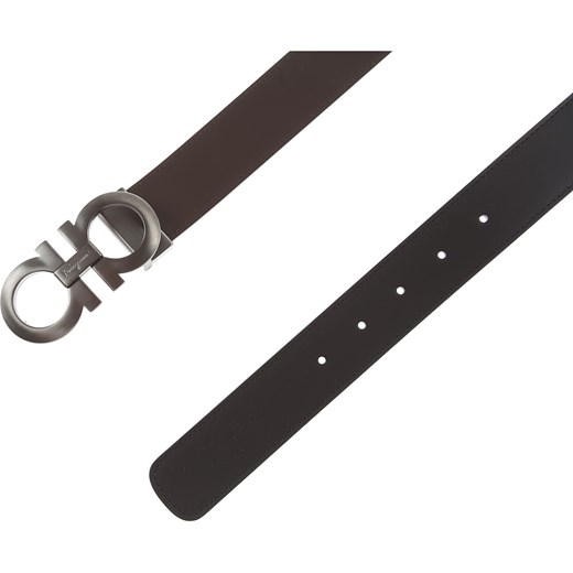 Pasek Salvatore Ferragamo w paski