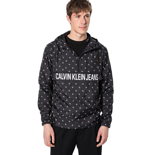 Kurtka męska Calvin Klein z napisami jesienna 