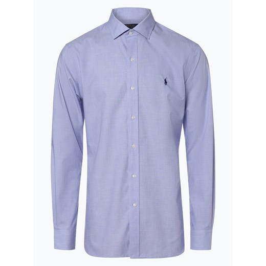 Polo Ralph Lauren - Koszula męska łatwa w prasowaniu – Slim Fit, niebieski  Polo Ralph Lauren 17.5 vangraaf