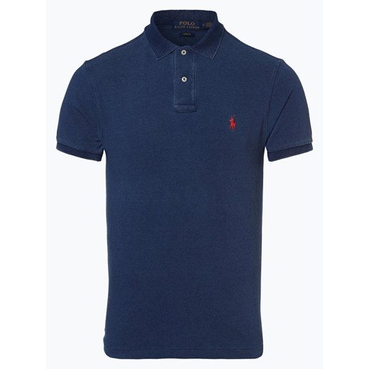 Polo Ralph Lauren - Męska koszulka polo – Slim fit, niebieski Polo Ralph Lauren  XL vangraaf