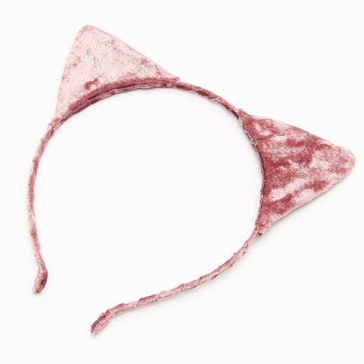Cropp - Opaska z uszami - Różowy  Cropp One Size 