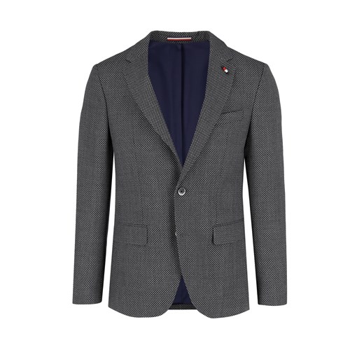 Tommy Hilfiger Tailored Marynarka TWILL CLASSIC | Slim Fit | z dodatkiem wełny  Tommy Hilfiger Tailored 48 wyprzedaż Gomez Fashion Store 