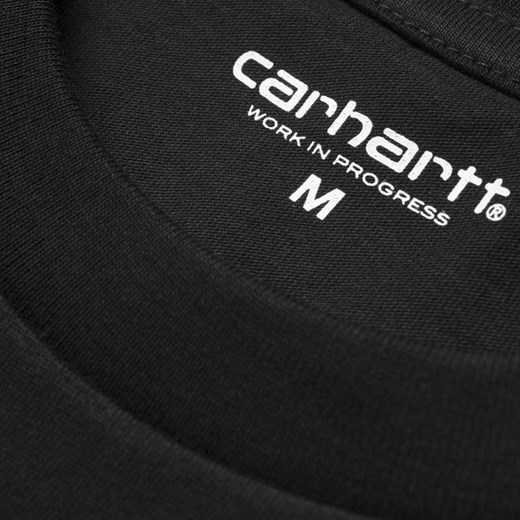 Koszulka męska Carhartt WIP Pocket I022091 Black Carhartt Wip   sneakerstudio.pl
