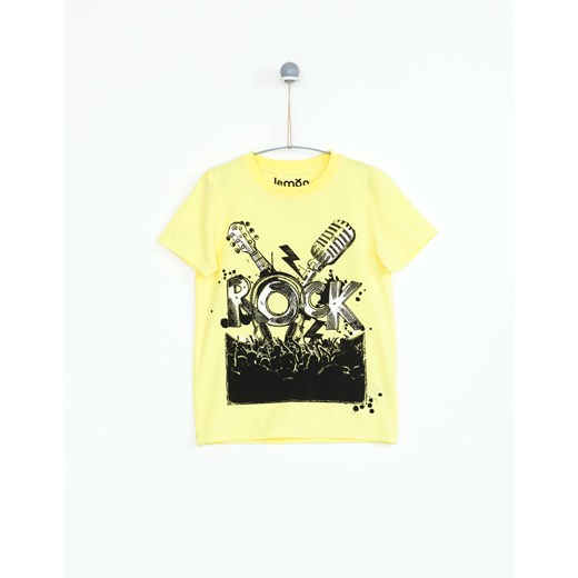 T-shirt chłopięce Lemon z krótkim rękawem 