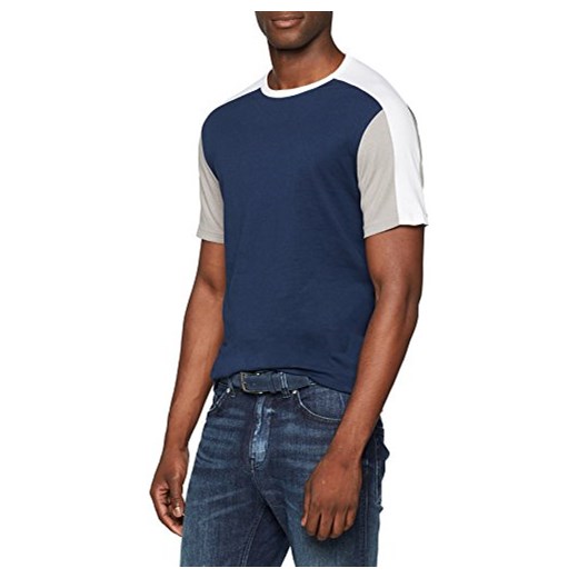 T-shirt męski New Look z krótkimi rękawami gładki 
