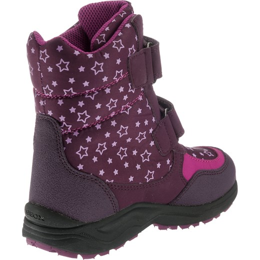 Buty zimowe dziecięce fioletowe Geox śniegowce 