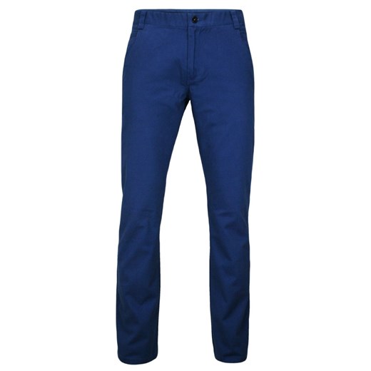 Niebieskie Eleganckie, Męskie Spodnie, 100% BAWEŁNA -CHIAO- Chinosy SPCHIAOM2A03nieb ze sklepu JegoSzafa.pl w kategorii Spodnie męskie - zdjęcie 63282366