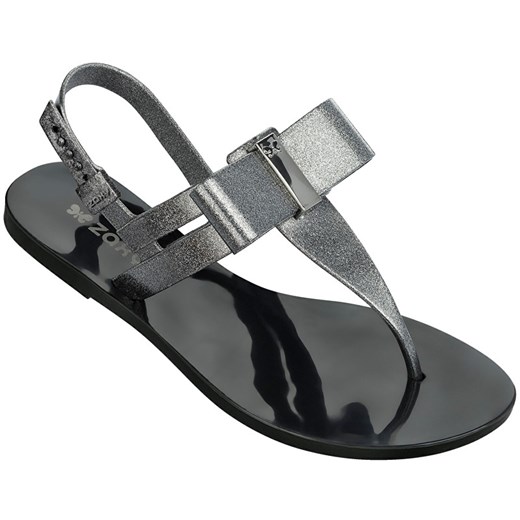 Zaxy Damskie sandały Glaze Sandal Fem 17201-90288 Glitter Black (rozmiar 35-36), BEZPŁATNY ODBIÓR: WROCŁAW!