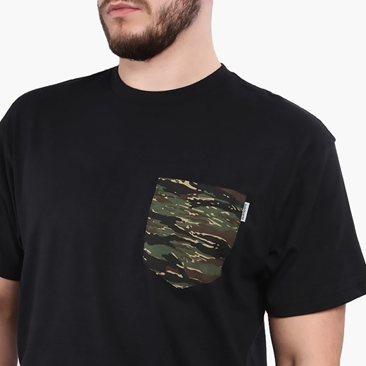 T-shirt męski czarny Carhartt Wip z krótkim rękawem 