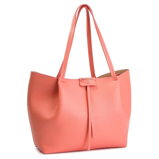 Shopper bag Patrizia Pepe różowa casualowa 