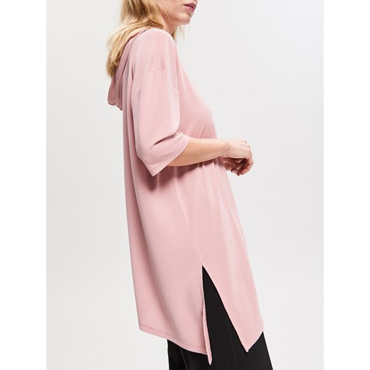 Reserved - Asymetryczna bluzka - Różowy Reserved  XL 