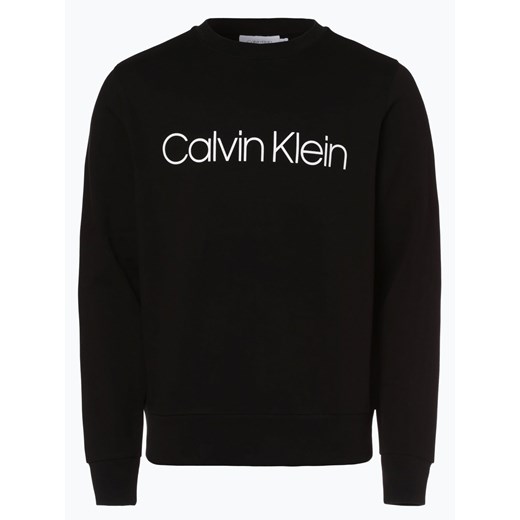 Calvin Klein - Męska bluza nierozpinana, czarny  Calvin Klein XL vangraaf