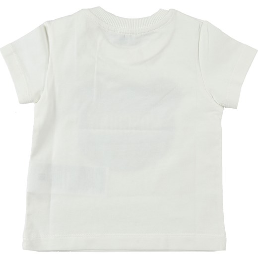 Biała odzież dla niemowląt Moschino chłopięca 