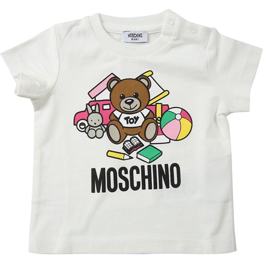 Odzież dla niemowląt Moschino dla dziewczynki z elastanu w nadruki 