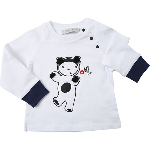 Odzież dla niemowląt biała Baby Dior chłopięca 