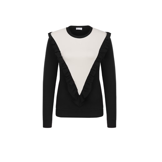 Bluza damska Red Valentino krótka z tkaniny