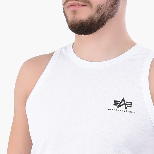 T-shirt męski biały Alpha Industries 