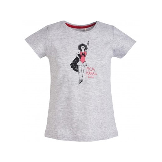 T-shirt "Moja Mama" dla dziewczynki 3-8 lat Endo  116 promocja endo.pl 