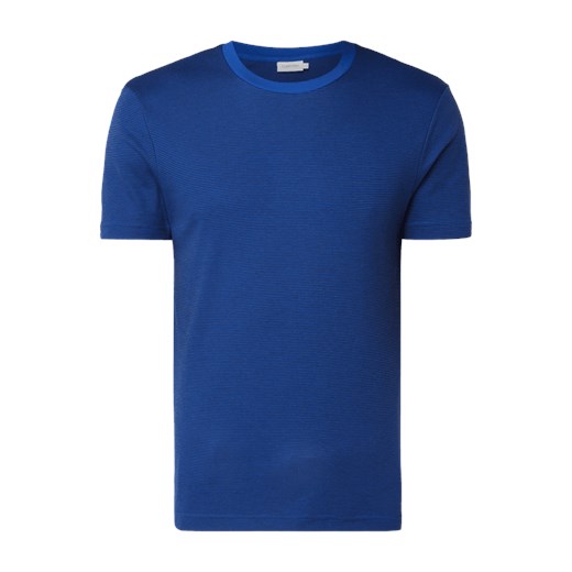 T-shirt z drobnym wzorem w paski Calvin Klein  M Peek&Cloppenburg 