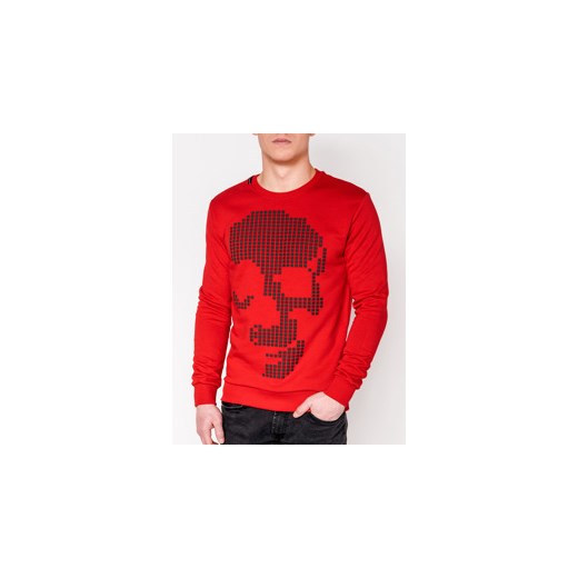 Bluza męska czerwona Ombre Clothing 