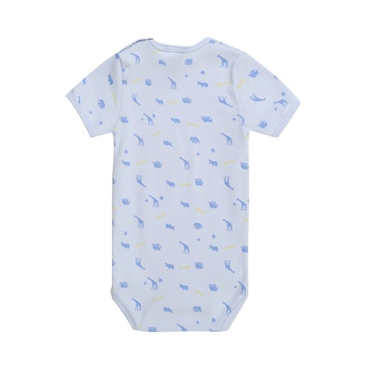 Odzież dla niemowląt niebieska Sanetta chłopięca 