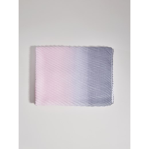 Mohito - Plisowana chustka z efektem ombre - Różowy Mohito  One Size 