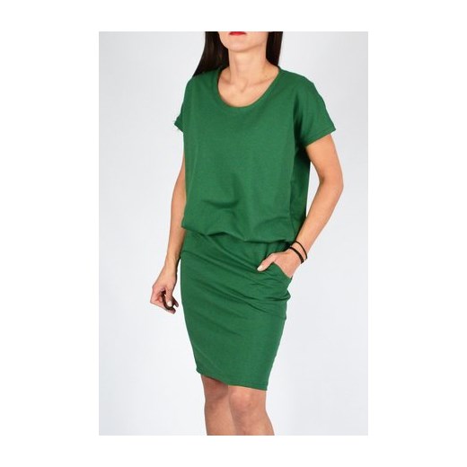 Sukienka Collibri ołówkowa zielona midi 