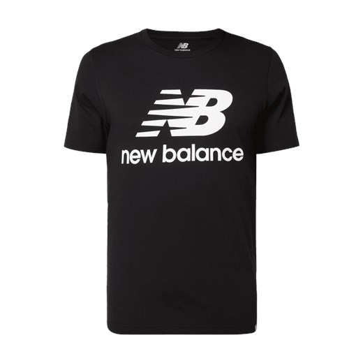 T-shirt męski New Balance z krótkim rękawem na jesień 