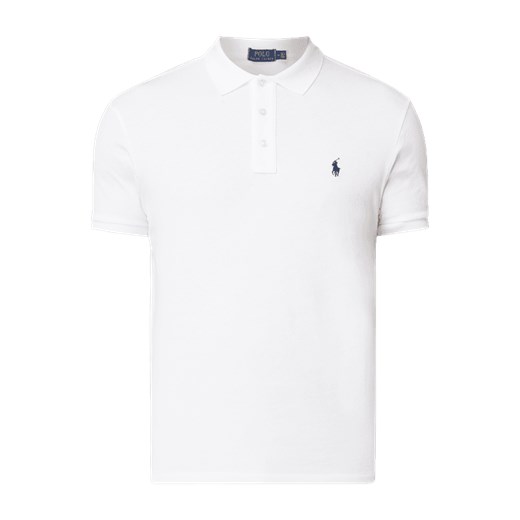 T-shirt męski Polo Ralph Lauren z krótkim rękawem casual biały wiosenny 