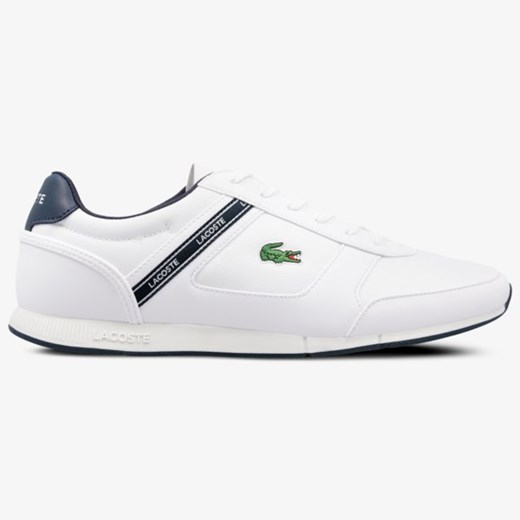 Buty sportowe męskie Lacoste białe sznurowane na lato 