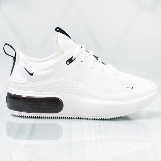 Buty sportowe damskie Nike do biegania białe gładkie sznurowane wiosenne 