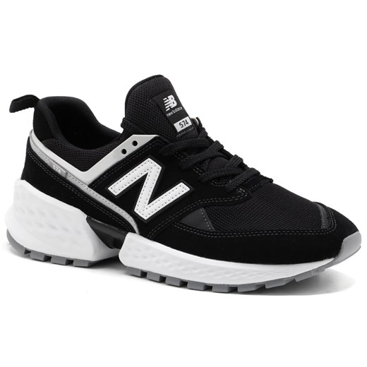 Buty sportowe męskie New Balance new 575 sznurowane czarne młodzieżowe 