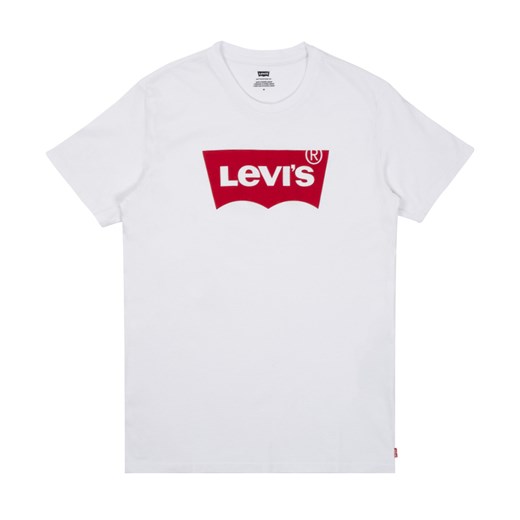 T-shirt męski Levis biały młodzieżowy 