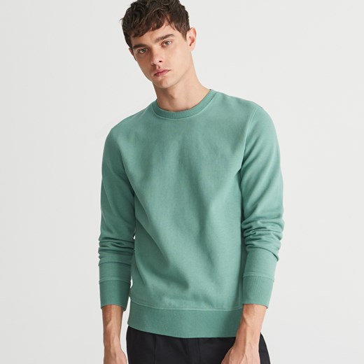 Reserved - Gładka bluza - Zielony Reserved  XL 