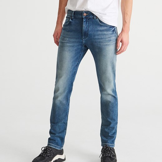 Reserved - Spodnie jeansowe slim - Niebieski  Reserved 30 