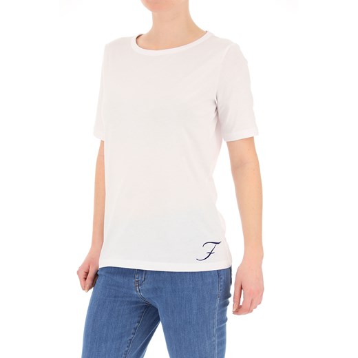 Fay Koszulka dla Kobiet Na Wyprzedaży, biały, Bawełna, 2019, 40 44 46