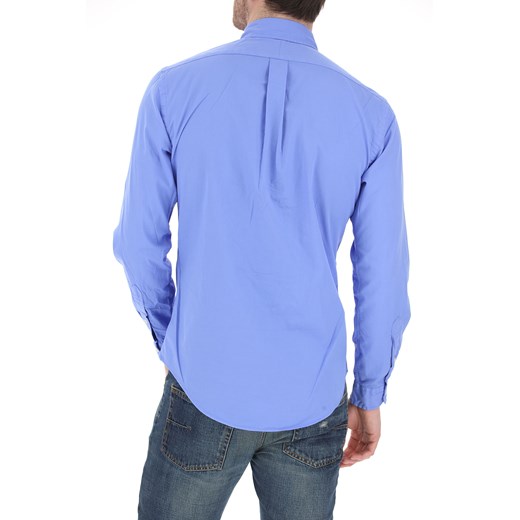 Niebieska koszula męska Ralph Lauren 