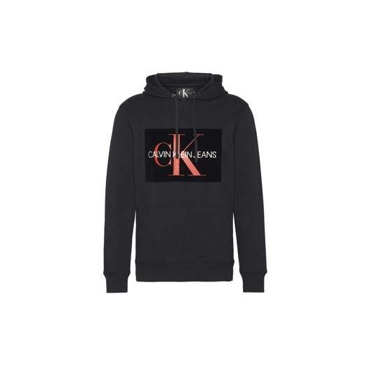 Calvin Klein Jeans Monogram Flock Box Hoodie -  m  Calvin Klein sprawdź dostępne rozmiary Amazon