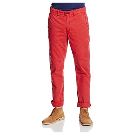 Jeansy męskie czerwone Tommy Jeans 