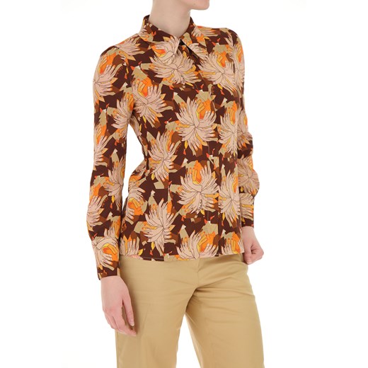 Lautre Chose Koszula dla Kobiet Na Wyprzedaży, brązowy, Wiskoza, 2019, 40 44 46 M