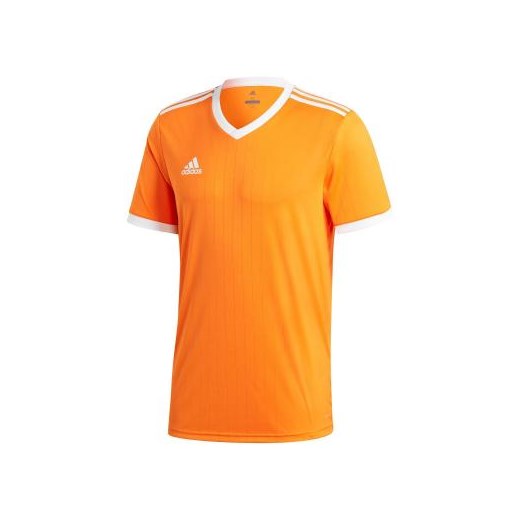 Koszulka sportowa Adidas pomarańczowy bez wzorów 